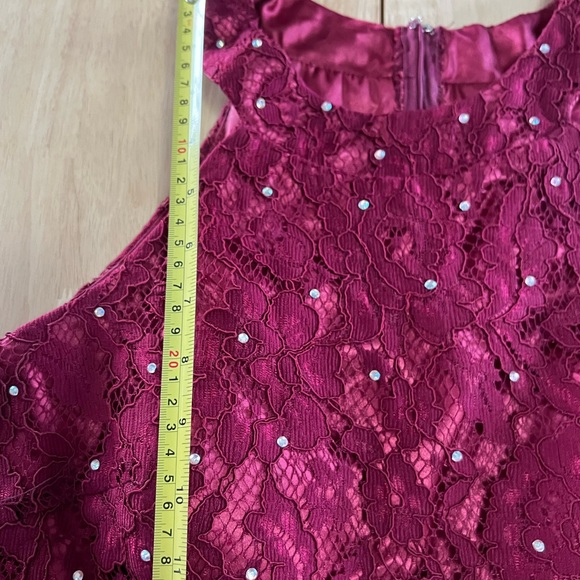 3X Cindy Collection USA Short Formal Dress Plus Size Chiffon Fit & Flare Prom - Picture 10 of 16